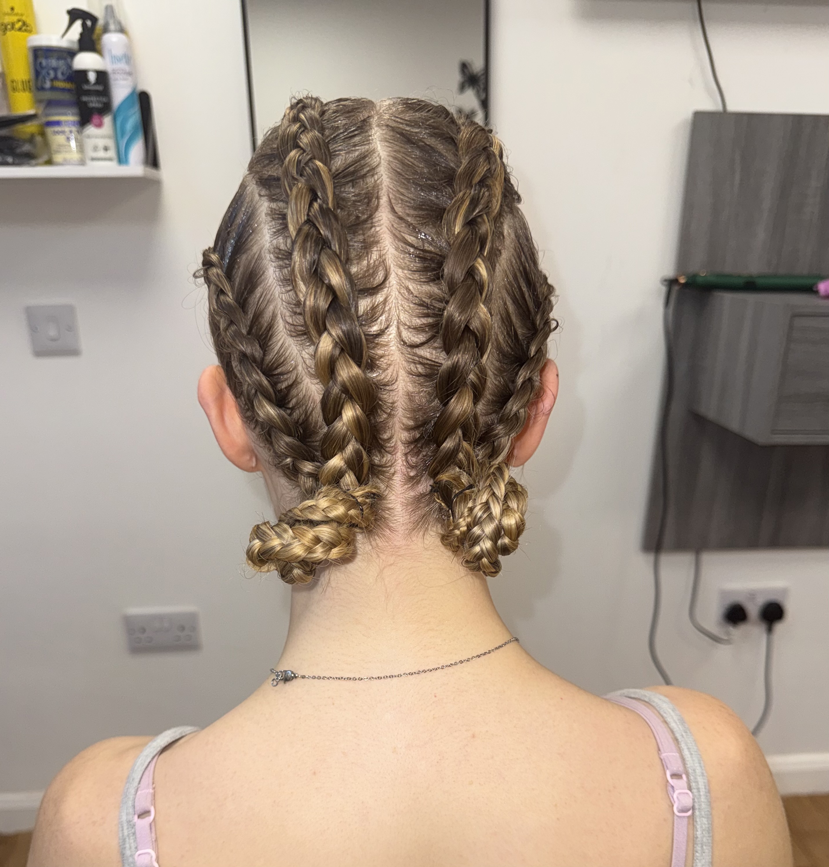 4 cornrows